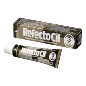 Краска для бровей и ресниц RefectoCil №3 (натурально-коричневая), 15ml