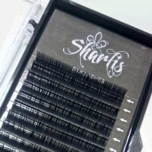 Черные ресницы Sharlis, одна длина