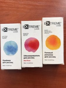 Гелевый ремувер для ресниц eXtreme look, 15ml