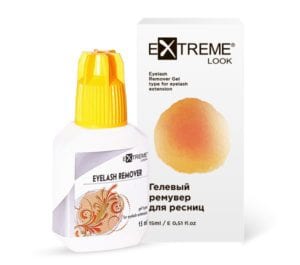 Гелевый ремувер для ресниц eXtreme look, 15ml