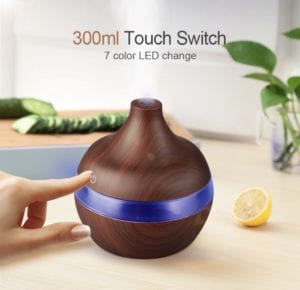 Увлажнитель воздуха c подсветкой "Brown Wood"