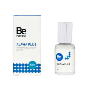 Черный клей для ресниц Alpha Plus, 5ml