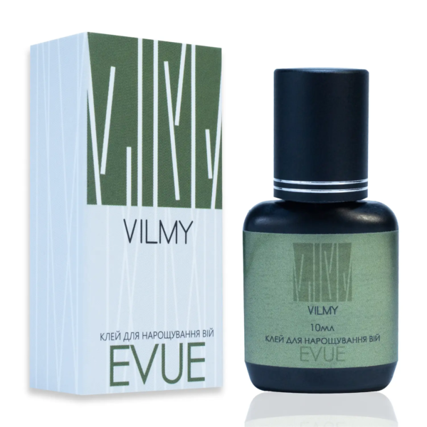 Чорний клей VILMY для вій "Evue", 10ml