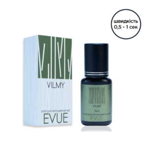 Чорний клей VILMY для вій "Evue", 5ml