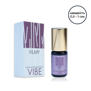 Насичений чорний клей VILMY для вій "Vibe", 3ml