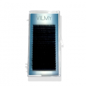 Чорні вії Vilmy «VIYA» одна довжина, 20 ліній