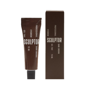 Преміальна гель-фарба для брів Dark Brown 15 ml від SCULPTOR