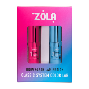 Склад для ламінування №1 та №2 від ZOLA Color Lab