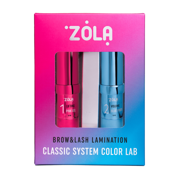 Склад для ламінування №1 та №2 від ZOLA Color Lab