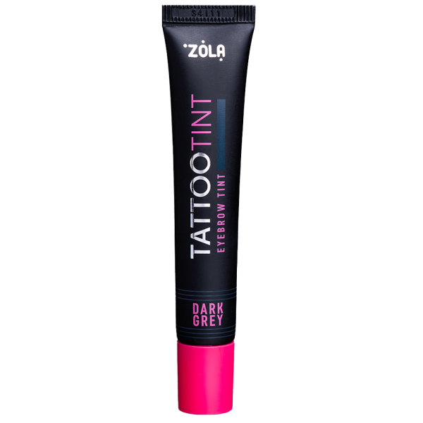 Темно-сіра фарба для брів та вій TATTOO TINT Dark Grey від ZOLA