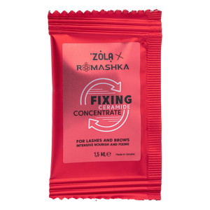 Фіксуючий концентрат Fixing Ceramide у саше від ZOLA x Romashka